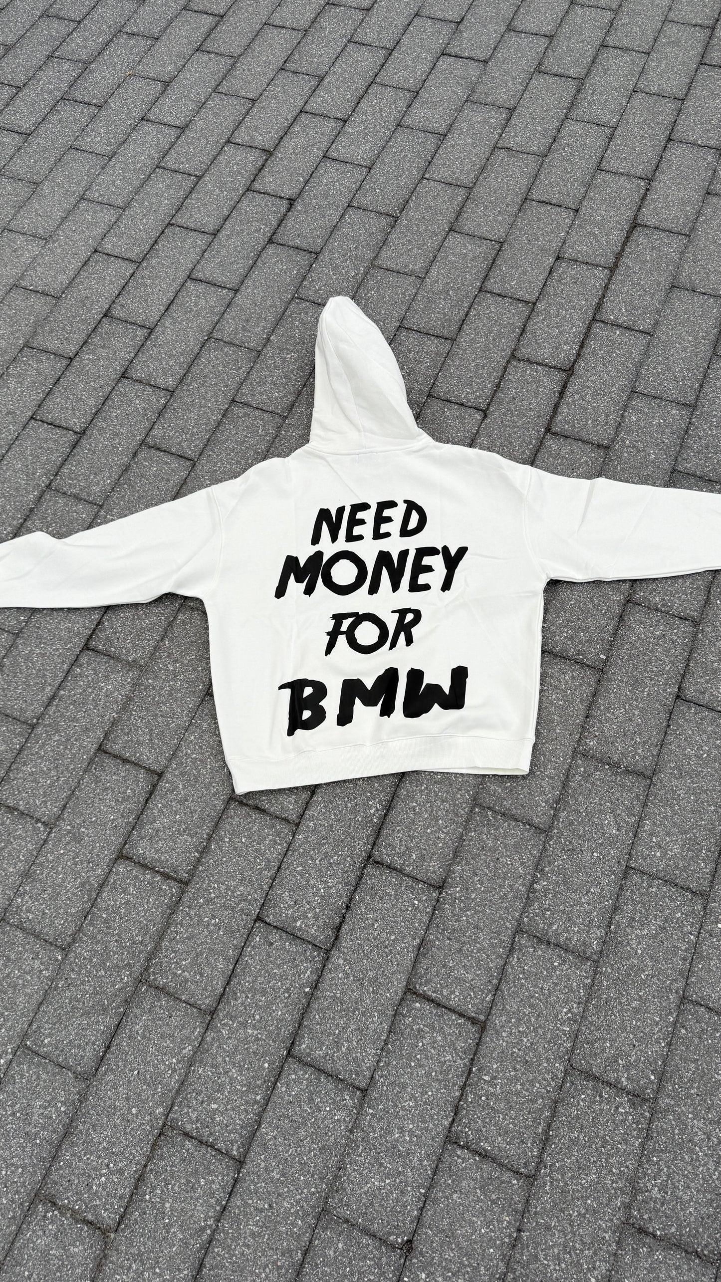White Mechti Hoodie
