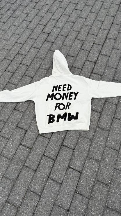 White Mechti Hoodie